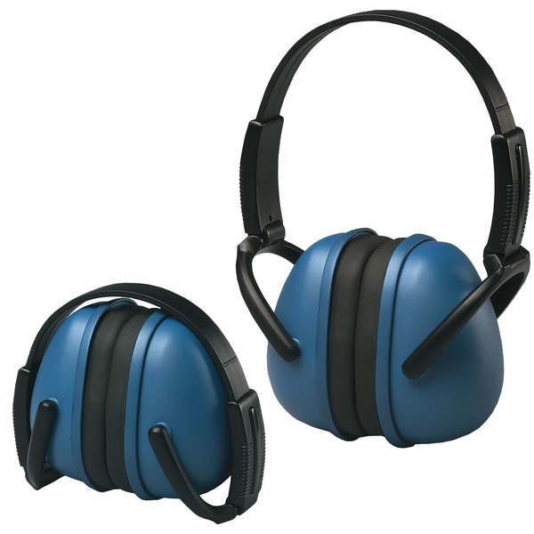 Erb Safety Over-the-Head Ear Muffs, 23 dB, Blue 14231